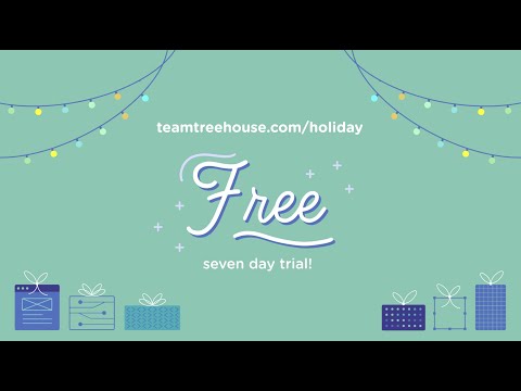 Treehouse Holiday Sale 2020!