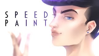 SPEED PAINT//Josuke//JoJos Bizarre Adventure