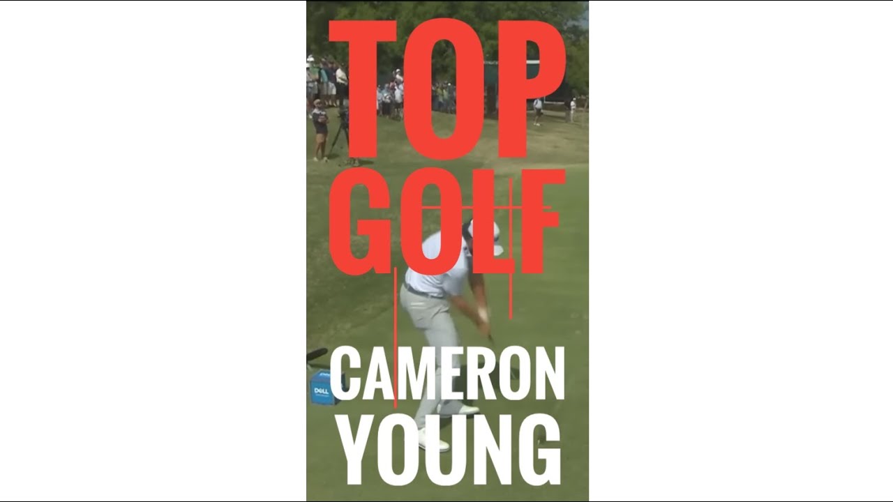 TOP SWING CAMERON YOUNG IRON SLOW MOTION DOWN THE LINE DTL ANALYSIS
