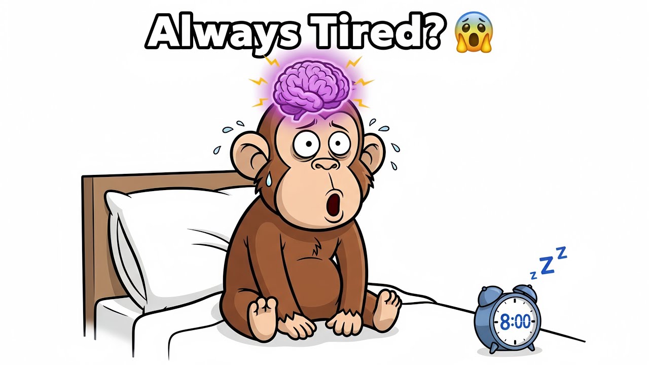 Why You’re Tired All The Time 😱 Even After 8 Hours Sleep