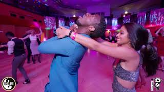 Sneha Vakkala & Tamba Social Dancing At Black And White Congress, Wels Austria, 27 May 2023