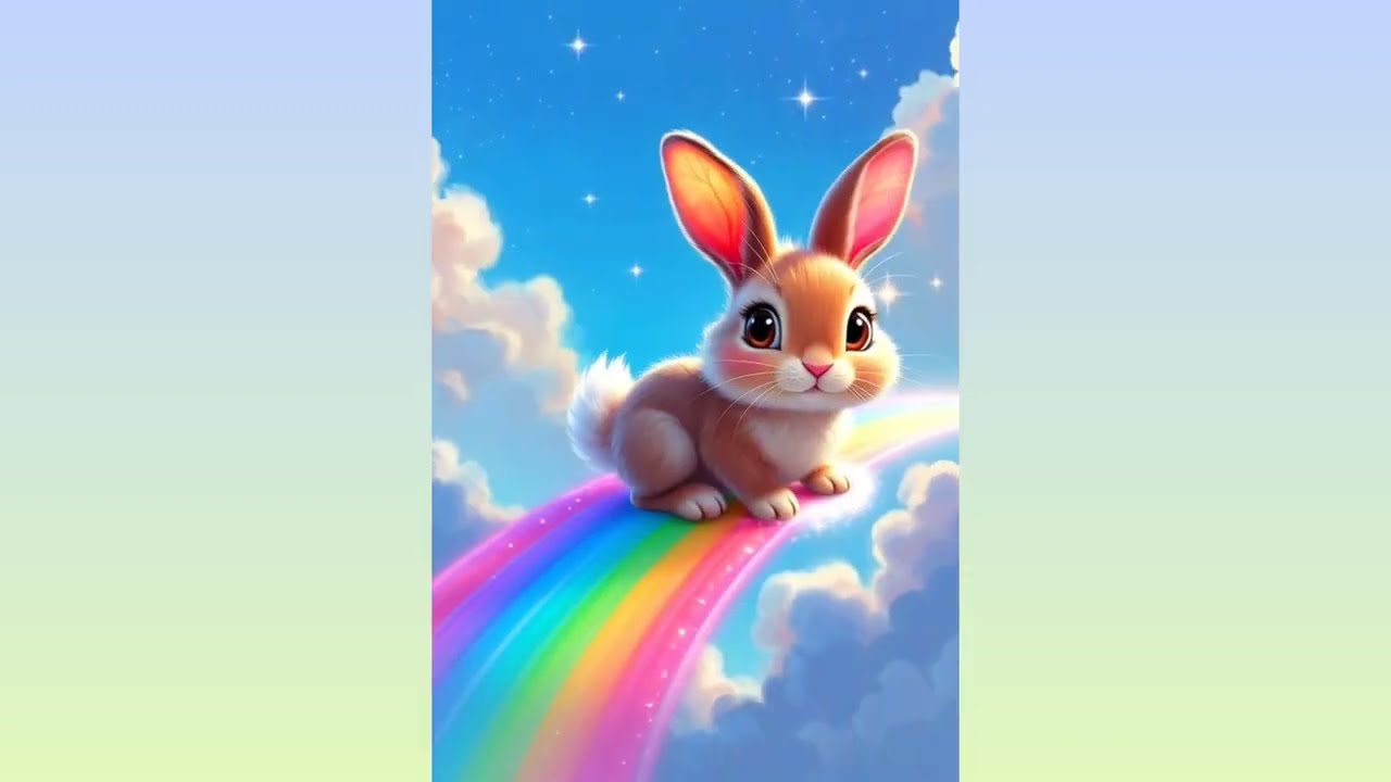 The Rabbit & Magical Rainbow Forest Story//Bangla Cartoon 