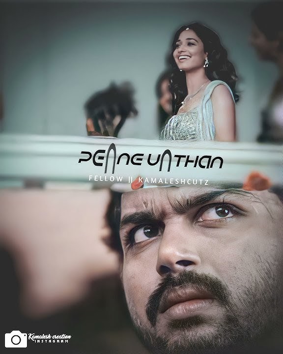 😭Penne unthan niyapagathai song love feeling status video😭