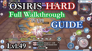 Ragnarok X Next Generation [ RoX ] - Osiris Hard Guide (Full Walkthrough) Ancient Pyramid Instance