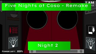 Five Nights at Coso - Remake (Night 2) Gameplay