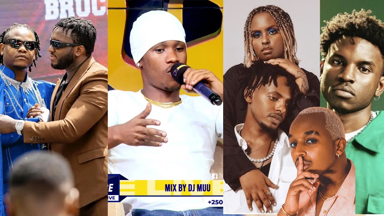 BRUCE THE 1st🚨ageze kuri THE BEN na BRUCE MELODY🔥yahuje WAYZ ISH KEVIN KENNY SOL na JUNO kuri album🔥