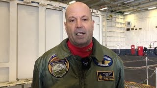 Ford's "Gun Boss" Thompson on New Carrier's Weapons Handling Capabilities