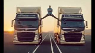 Volvo Trucks,The Epic Split Feat Van Damme, Teldiux