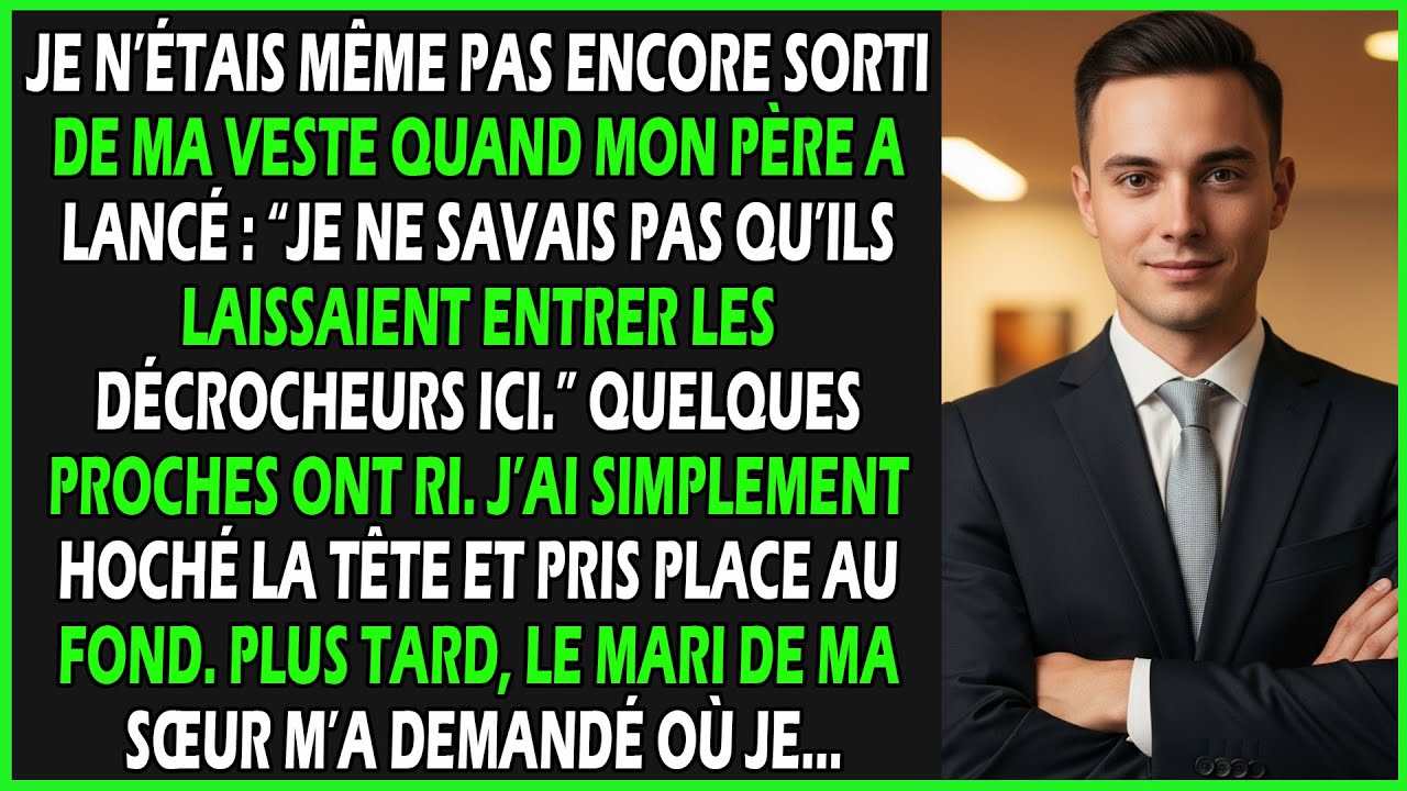 « Je ne savais pas qu'on laissait entrer les décrocheurs ici. » Ces mots de mon père ont résonné devant toute la famille réunie pour Thanksgiving, tandis que je retirais ma veste. Vingt paires...