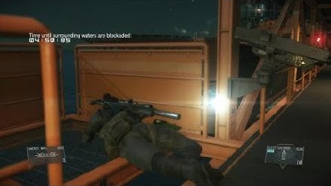 METAL GEAR SOLID V: potential bridge block clear