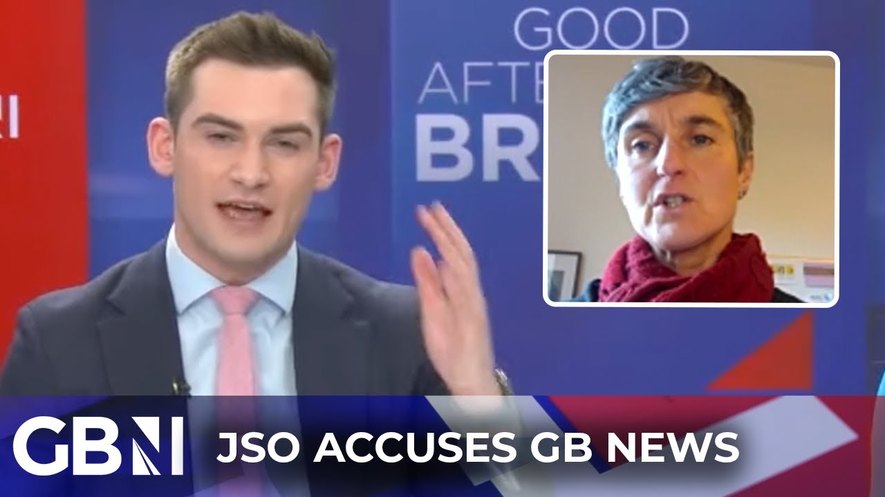 Just Stop Oil | Tom Harwood corrects the record as eco-activist accuses GB News of climate denial