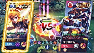 FANNY AGGRESSIVE GAMEPLAY LOCK YSS SAMPE COKLAT? SUMPAH INI BUILD SAKIT BANGET GUYS - Mobile Legends