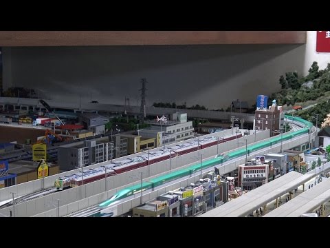 鉄道ジオラマN HOゲージ(ジャンク品) 圧巻のスケール!! 小さな鉄道博物館『十勝晴駅』≪Nゲージ