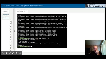 NDG Introduction to Linux I - Chapter 12 (Part 2 of 2)