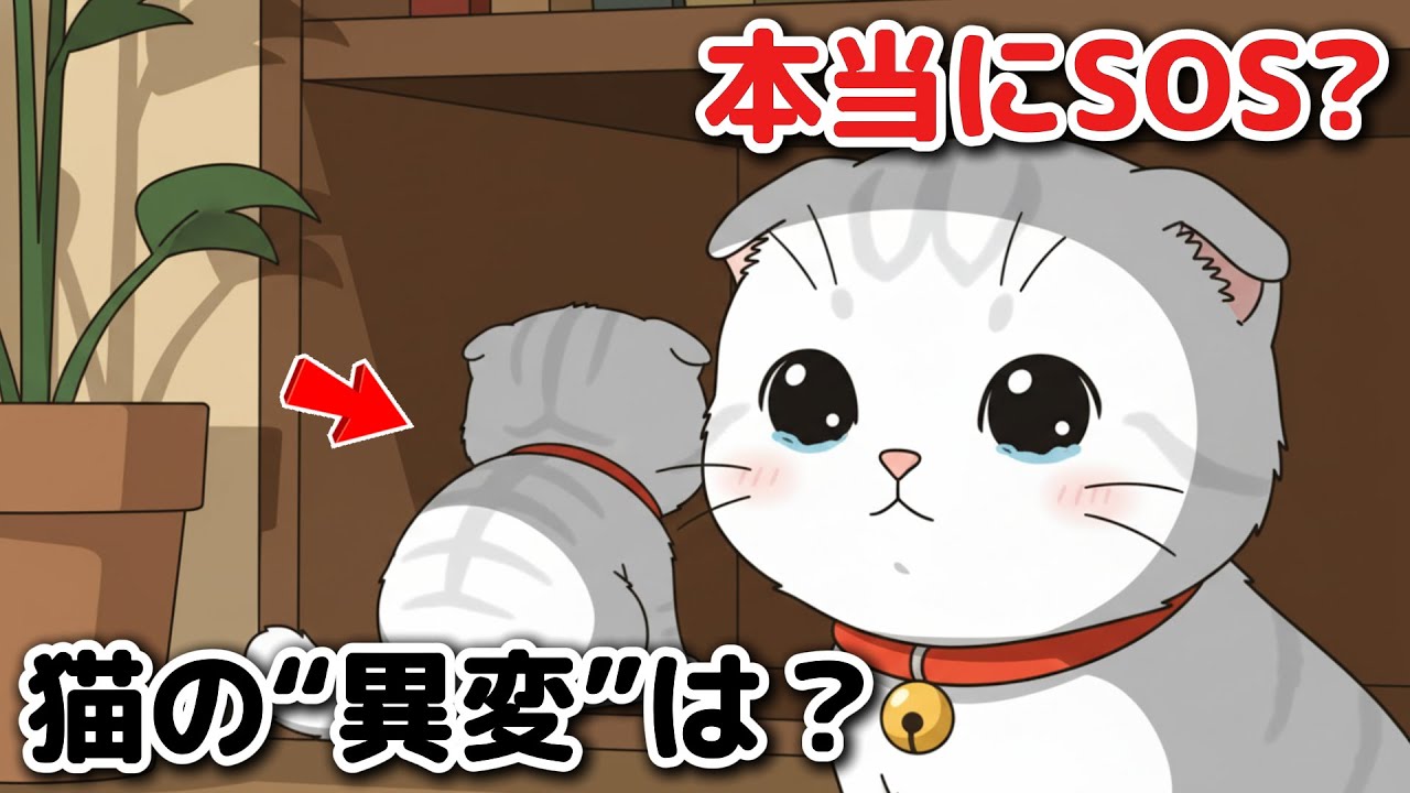 【猫の雑学】実は「助けて」のサイン？猫が出すSOS行動5選