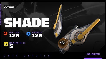 New Unit: Shade | Battle Aces