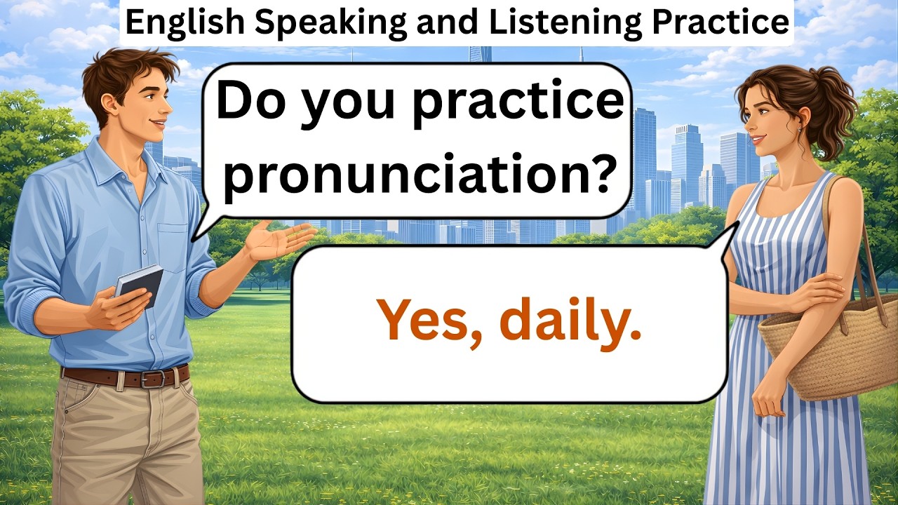 ✅ English Speaking and Listening Practice | Daily Spoken English for Beginners