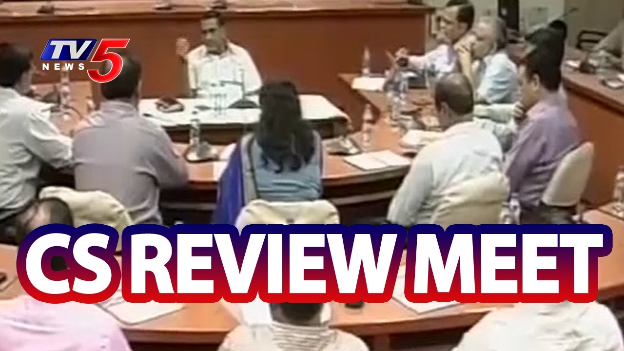 TS CS Rajiv Sharma Conducted Review Meeting with Secretaries on Central Govt Schemes | TV5 News