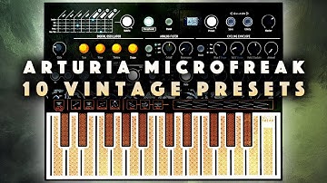 Arturia Microfreak Free Presets for Firmware 3. Sound Demo