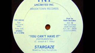 Stargaze - You Can't Have It (Instrumental) 1982