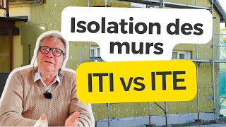 Isolation des murs : ITI vs ITE