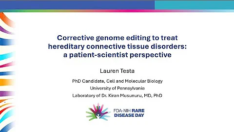 FDA-NIH Rare Disease Day 2025 - Lauren Testa