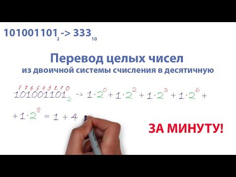 Перевод из двоичной