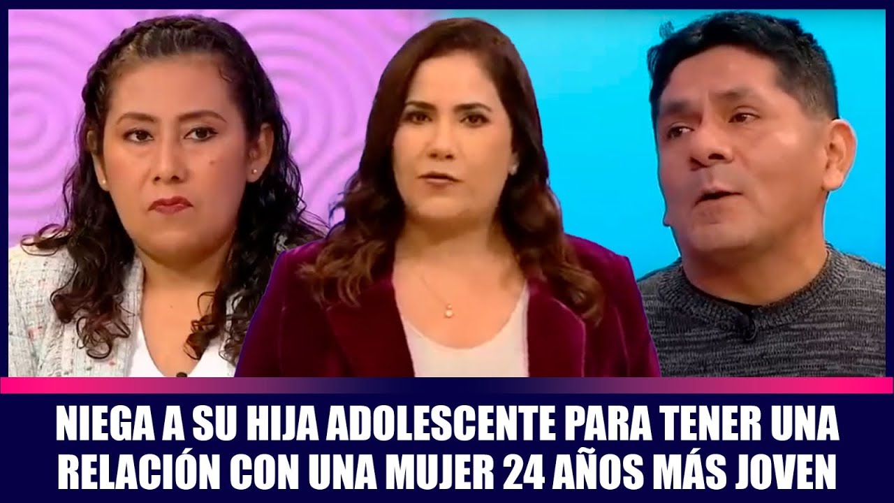 Niega a su hija para tener una relación con una mujer 24 años más joven | Andrea