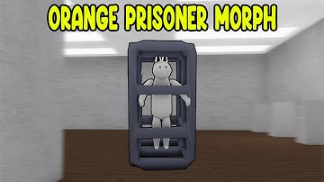 UPDATE - How To Find ORANGE PRISONER MORPH in Find The Backrooms Morphs