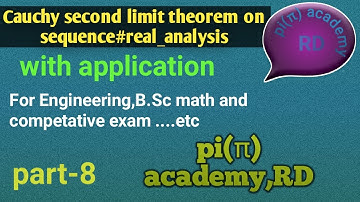 Cauchy second limit theorem# real_analysis