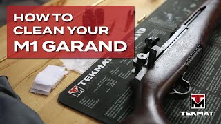 How to Clean an M1 Garand | TekMat | Basic Gun Cleaning