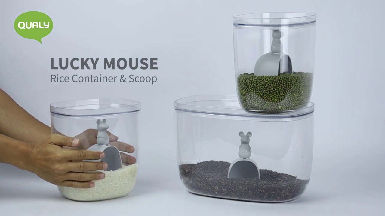 Lucky Mouse Seasoning Container & Spoon – QUALY-living with styles