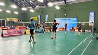 (Part 1) - Badminton Bhinneka 27 May 2024 : RESTU/Rizky vs RIZAL/Ojs