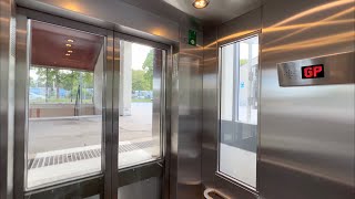 2023 Smw Elevator Mrl Traction Elevator Åkeshov Subway Station, Stockholm, Sweden.