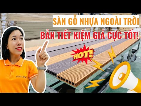 Chi tiết màu sắc và báo giá sàn gỗ nhựa ngoài trời hơn 100k  | Giá sàn nhựa ngoài trời | Haroma