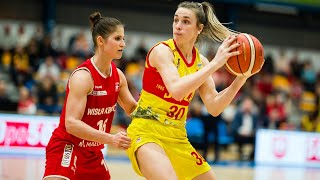Nevena Jovanovic 18Pts 3Stl 20Eff - Sleza Wroclaw Vs Ccc Polkowice