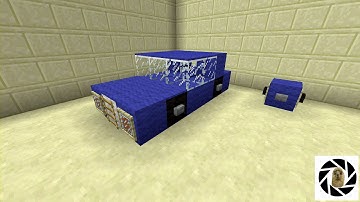 Minecraft - How To Build Transformers 3 Que And Wheelie!
