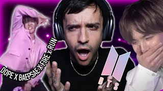 BTS BRINGING THE HYPE - DOPE​/BAEPSAE​/FIRE/RUN​ LIVE REACTION