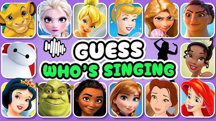 Devine le MOT en ÉMOJIS 🎵🎤 Disney Song Challenge | Elsa, Anna, Moana, Rapunzel, Ariel, Tiana