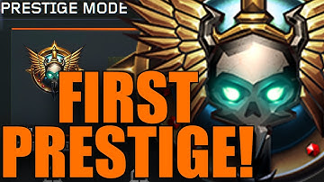 Black Ops 3: Entering 1st Prestige! How Prestiging Works (My Stats/Combat Record)
