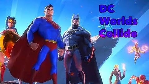DC Worlds Collide first look