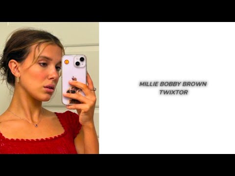 MILLIE BOBBY BROWN TWIXTOR CLIPS| AESTHETIC EDITSS #milliebobbybrown