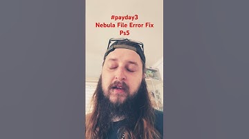 Payday 3 Nebula Data Error Fix/Login - Ps5 #payday #payday3 #payday3gameplay #ps5 #xboxseriesx #pc