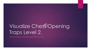 Blindfold Chess Training: Visualize Opening Chess Traps Level 2