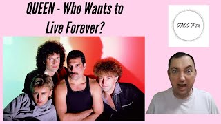 Actor's Reaction to Queen -  Who Wants to Live Forever. First time hearing full album version!