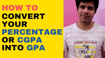Convert Percentage or CGPA to GPA accurately || Percentage, GPA, CGPA (All conversions)