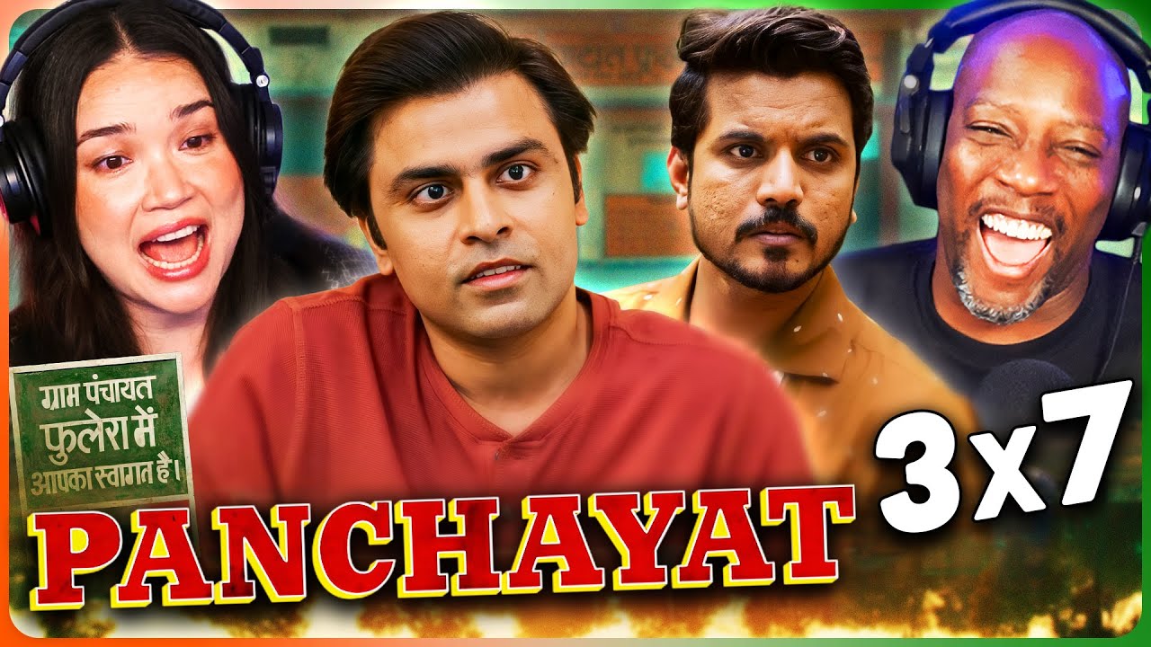 PANCHAYAT 3x7 "Shola" REACTION! | Jitendra Kumar | Raghubir Yadav | Chandan Roy