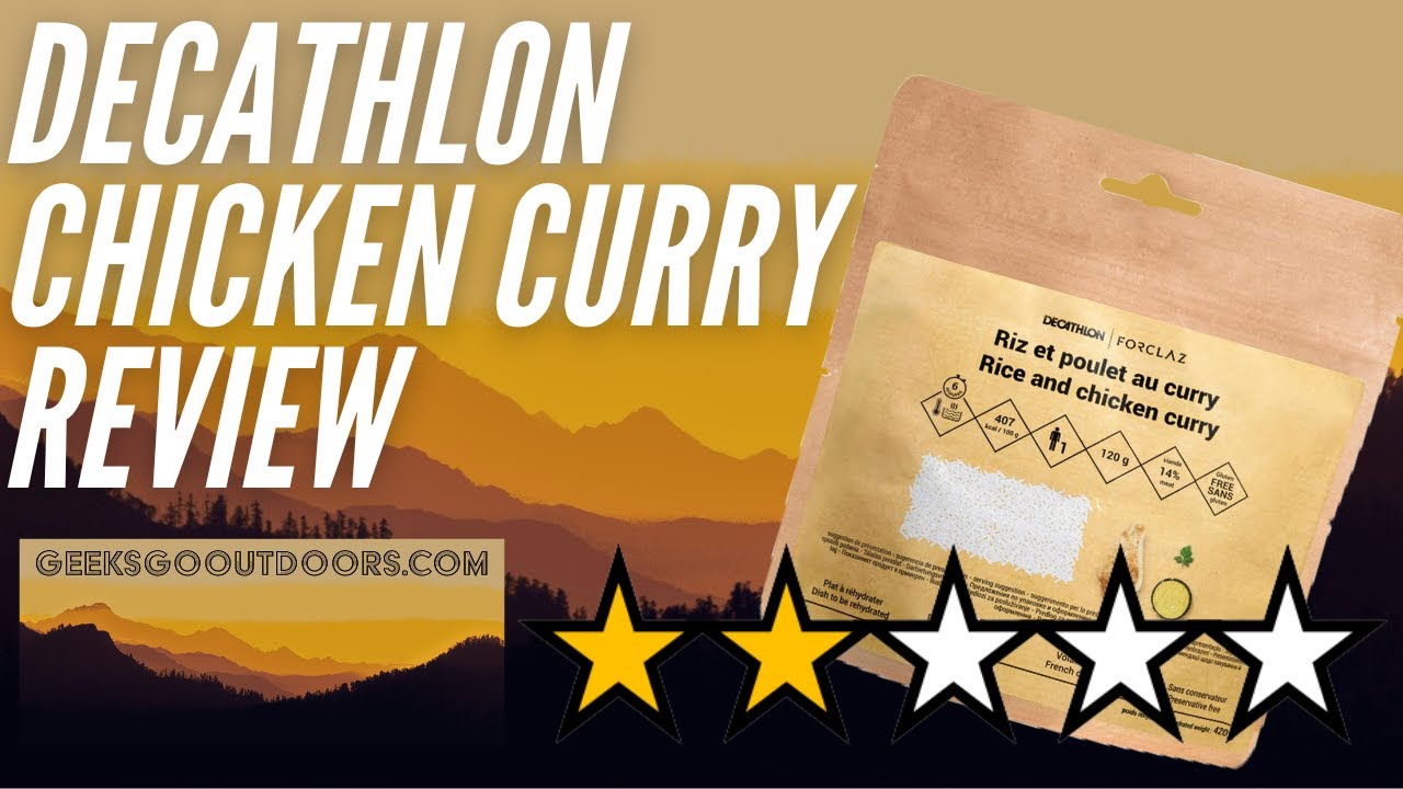 Decathlon Rice & Chicken Curry Review