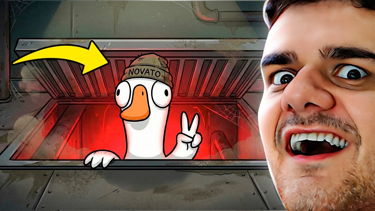 O Novato Que Foi Impostor Duas Vezes Seguidas No Goose Goose Duck (e não sabia matar)