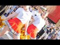 チアさんと音楽隊の皆さんの元気な演技風景【にゃるこ】